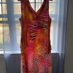 Attitudes by Renee Women's Multicolor Dress Medium Petite